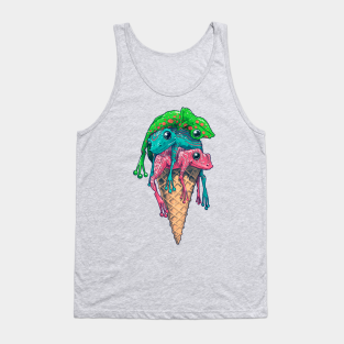 Animals Tank Top - Icecream trip by MoisEscudero